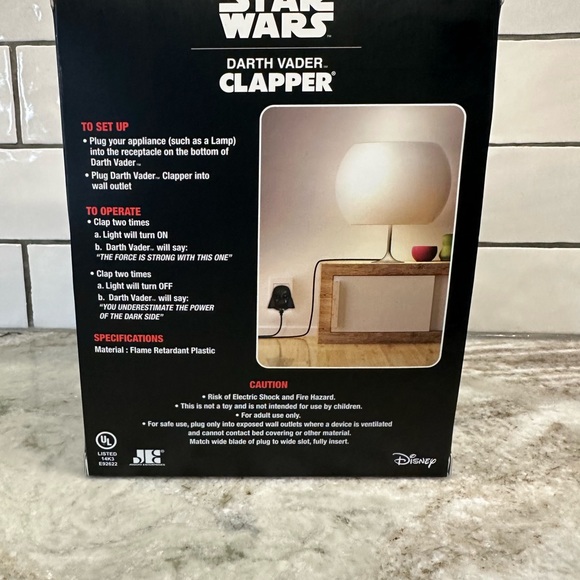 Clapper CL836-01 Star Wars Talking Darth Vader - Picture 3 of 7